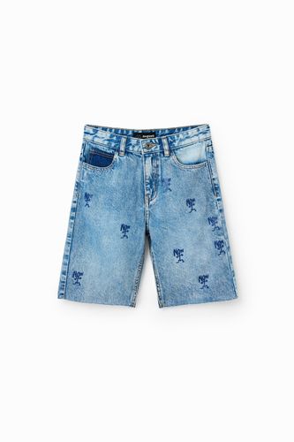 Bermuda en jean Now - Desigual - Modalova