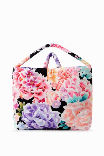 Floral oversized handbag - - U - Desigual - Modalova