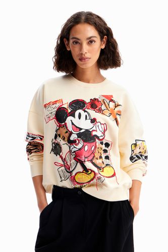 Oversized Mickey Mouse Sweatshirt - - M - Desigual - Modalova