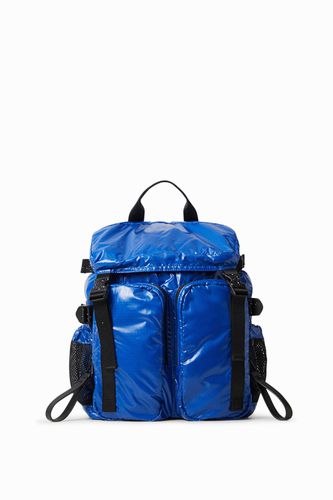 Big padded backpack - BLUE - U - Desigual - Modalova