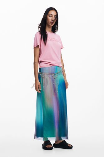 Tulle skirt with gradient effect - XS - Desigual - Modalova