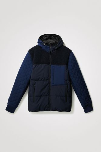 Padded jacket textures - BLUE - S - Desigual - Modalova