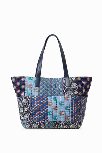 Shopping bag patch - BLUE - U - Desigual - Modalova