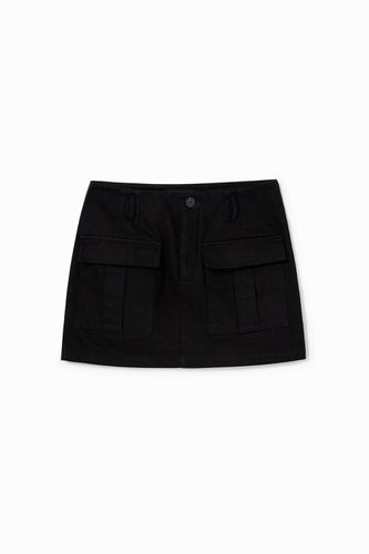 Slim short skirt - BLACK - XL - Desigual - Modalova