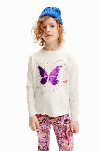 Camiseta estampado mariposa - Desigual - Modalova