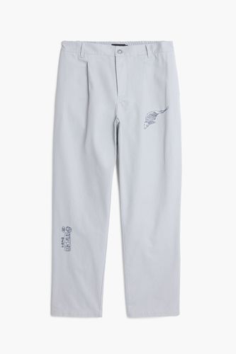 Pantalon long tailor brodé - Desigual - Modalova