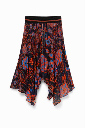 Floral skirt asymmetric hem - - M - Desigual - Modalova