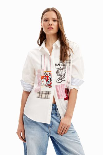 Camisa patch Mickey Mouse - - XL - Desigual - Modalova