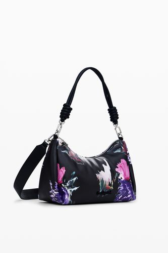 Bolso de mano acolchado flores - Desigual - Modalova