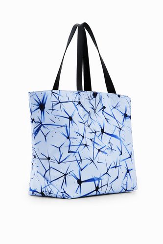 Extra large reversible arty shopper bag - - U - Desigual - Modalova
