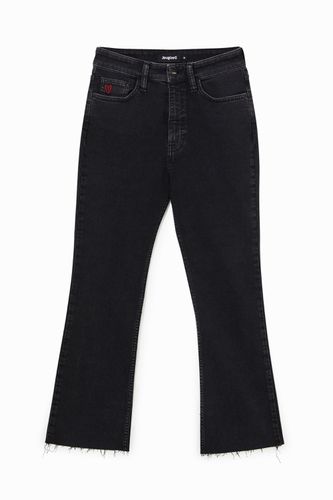 Flared ankle grazer jeans - - 34 - Desigual - Modalova