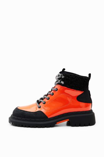 Lace-up trekking boots - 37 - Desigual - Modalova