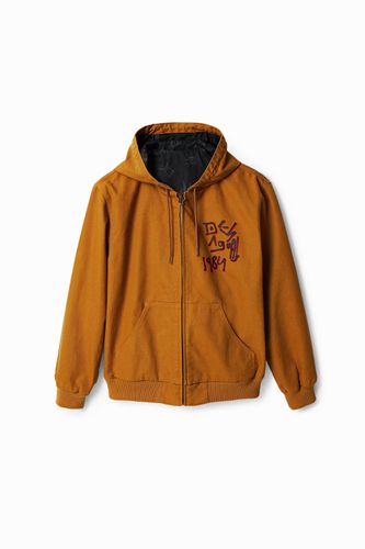 Canvas hooded jacket - YELLOW - XL - Desigual - Modalova