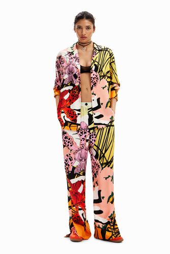 M. Christian Lacroix silk orchid trousers - - XS - Desigual - Modalova