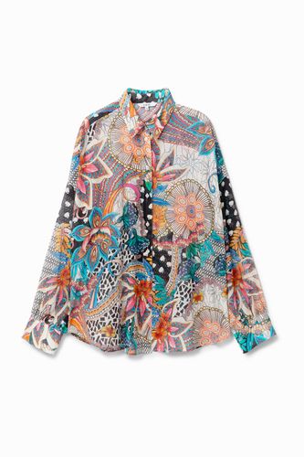 Camisa de algodón estampada - Desigual - Modalova