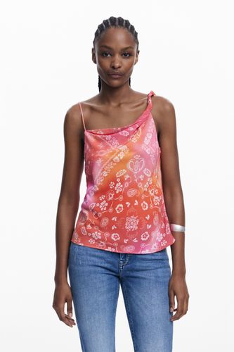 Bandana blouse - RED - XS - Desigual - Modalova