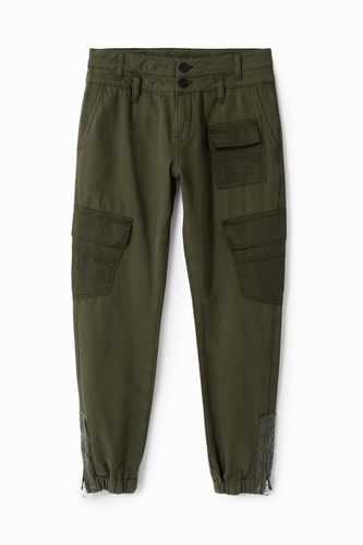 Baggy trousers cargo pockets - - 28 - Desigual - Modalova