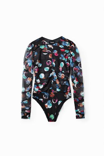 Fantasy polka dot print body - XS - Desigual - Modalova