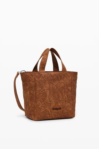 Bolsa multiasa celdas - BROWN - U - Desigual - Modalova