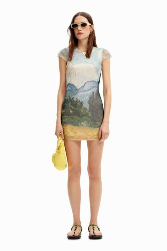 Vestido corto Van Gogh - Desigual - Modalova