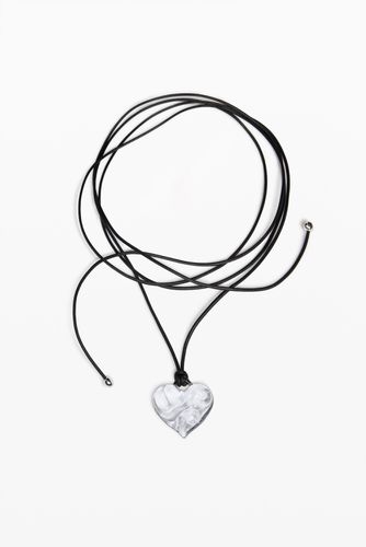 Small crystal heart pendant Zalio - U - Desigual - Modalova