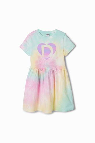 Tie-dye combination dress - 3/4 - Desigual - Modalova