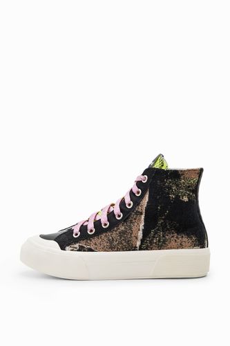 Sneakers caña alta patch - 39 - Desigual - Modalova