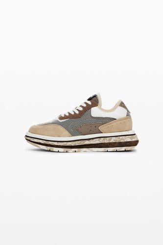 Sneakers runner patch - BROWN - 38 - Desigual - Modalova