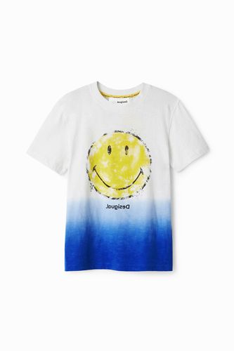 Camiseta Smiley® - WHITE - 3/4 - Desigual - Modalova