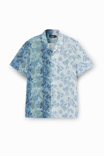 Camisa manga corta flores - Desigual - Modalova