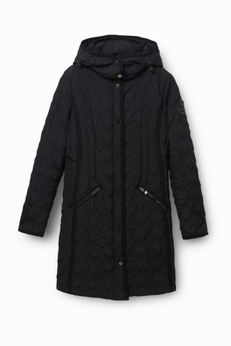 Padded coat hood - BLACK - 36 - Desigual - Modalova