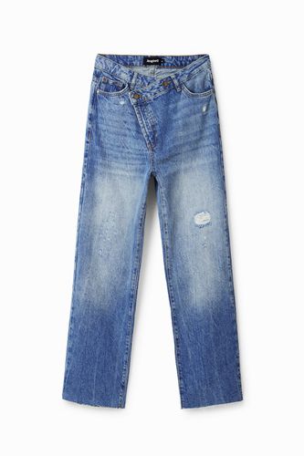 Twisted boyfriend jeans - BLUE - 36 - Desigual - Modalova