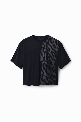 Cropped sport T-shirt - BLACK - S - Desigual - Modalova