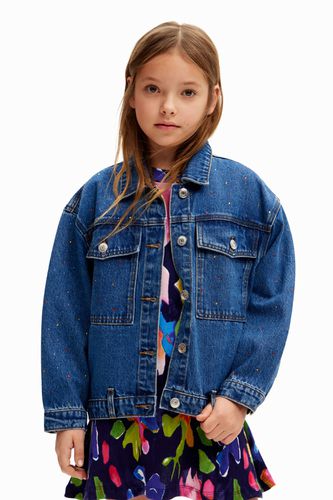 Chaqueta vaquera trucker - 11/12 - Desigual - Modalova