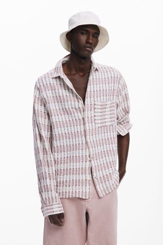 Chemise à manches longues ajourée - Desigual - Modalova