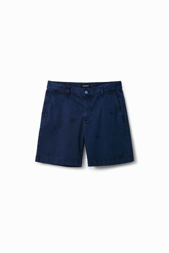 Embroidered Bermuda shorts - - 28 - Desigual - Modalova
