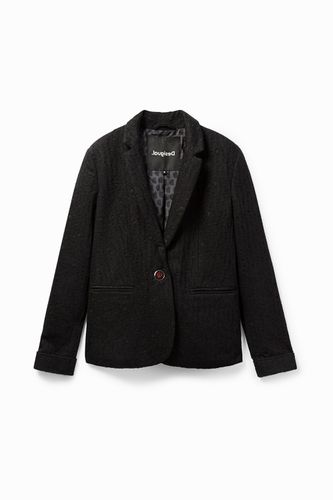 Blazer corto - BLACK - 46 - Desigual - Modalova