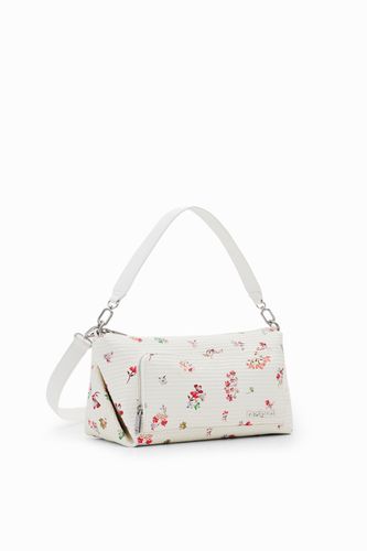 Bolso M textura flores - Desigual - Modalova