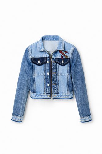 Chaqueta corta vaquera trucker - M - Desigual - Modalova