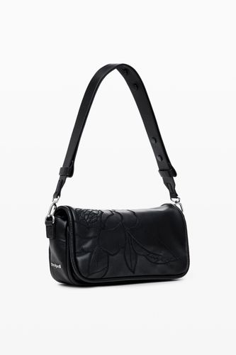 Bolso bandolera flores - BLACK - U - Desigual - Modalova