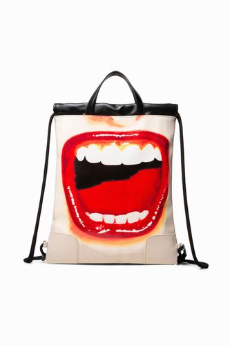 String backpack lips - BLACK - U - Desigual - Modalova