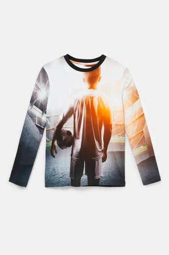 Camiseta algodón print fotográfico - Desigual - Modalova