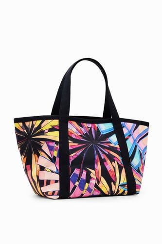 Bolso shopper grande tropical - Desigual - Modalova