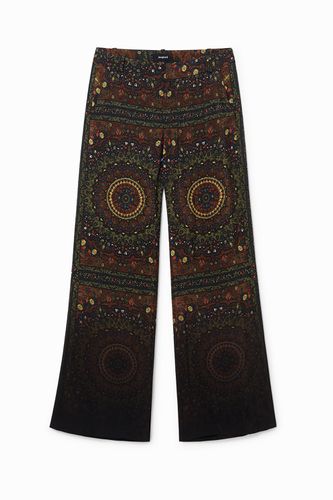 Hindu bell bottom trousers - - 40 - Desigual - Modalova