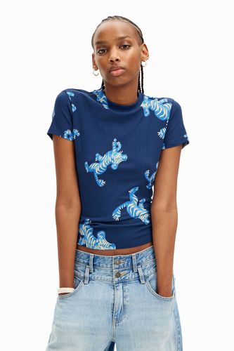 Camiseta - BLUE - S - Desigual - Modalova