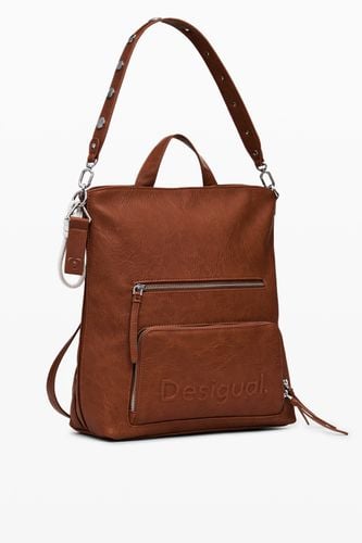 S logo backpack - BROWN - U - Desigual - Modalova