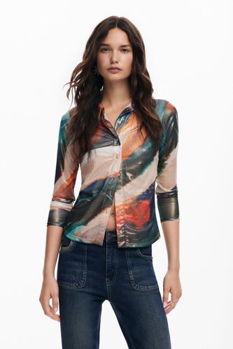 Blusa multitono - Desigual - Modalova