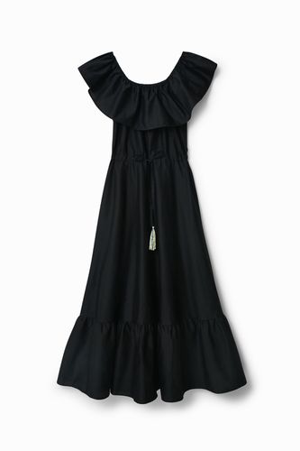 Vestido midi volantes Stella Jean - - XS - Desigual - Modalova