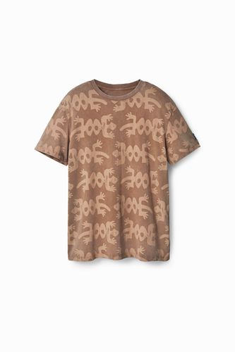 Short-sleeve lizard T-shirt - - M - Desigual - Modalova
