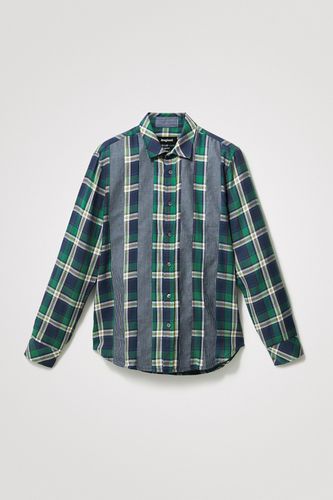 Tartan Shirt - GREEN - M - Desigual - Modalova